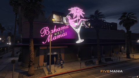 FIVEM Bahama Mamas Club | Iconic Nightclub MLO | Interior & Exterior | DJ Booth | Heist Room | Optimized Lighting | Add-On | Optimized | Fivem Ready | High Quality — image 2