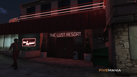FIVEM The Lust Resort | Vibrant Nightclub MLO | Interior & Exterior | Custom Props | Working Lights | Dressing Rooms | Private Booths | Add-On | Optimized | Fivem Ready | High Quality — image 6