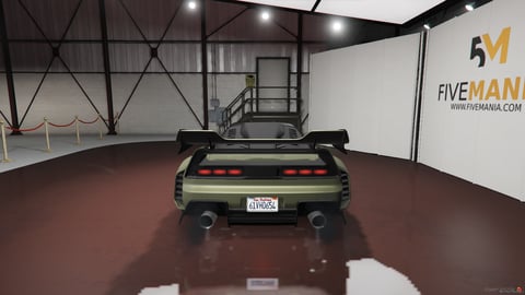 FIVEM Acura NSX Custom | Realistic Sports Car [Unbadged] Add-On | Widebody Kit | Custom Lights | Performance Tuning | Optimized | Fivem Ready | High Quality, image 5