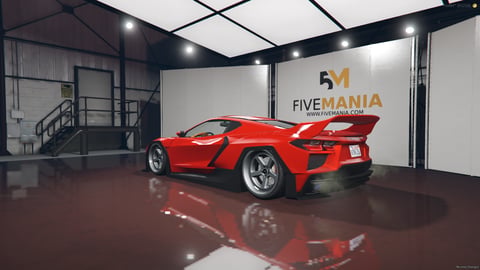 FIVEM Coquette D101 | Realistic Sports Car Add-On | Interior & Exterior | Working Lights | Custom Rims | Optimized | Fivem Ready | High Quality, image 8
