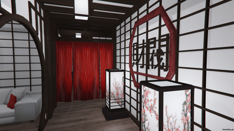 FIVEM Japanese Restaurant | Authentic Dining MLO | Interior & Exterior | Full Kitchen | Bar Area | Office | Add-On | Optimized | Fivem Ready | High Quality — image 6