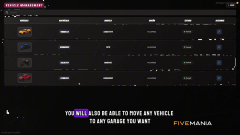 FIVEM Garage Script | Advanced Vehicle Storage System | Custom Garages | Vehicle Spawner | Multi-Vehicle Support | UI & Management | Add-On | Optimized | Fivem Ready | High Quality, image 39
