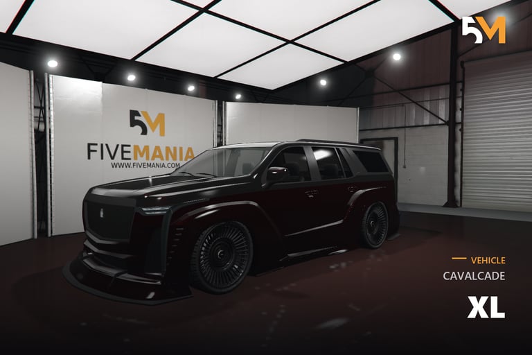 FIVEM Cavalcade XL, Custom Luxury SUV Add-On
