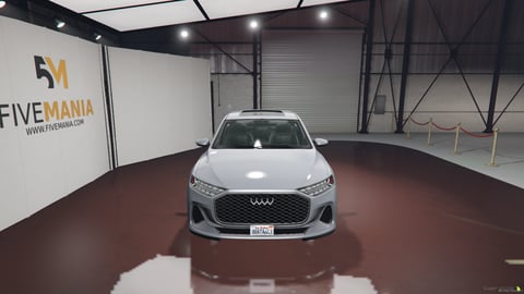 FIVEM Audi RS6 Avant (C8) | Lore Friendly Taxi Wagon Add-On | Custom Livery | HQ Interior & Exterior | Working Lights | Optimized | Fivem Ready | High Quality, image 4