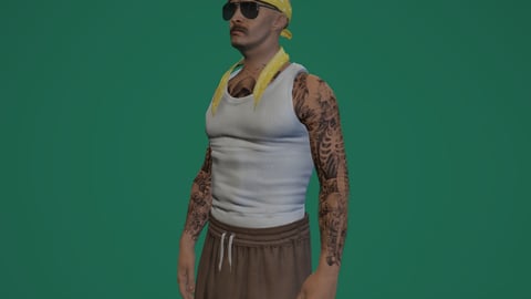 Mario | Male Ped | Multiple Outfits | Optimized & Fivem Ready [Add-On] — image 4
