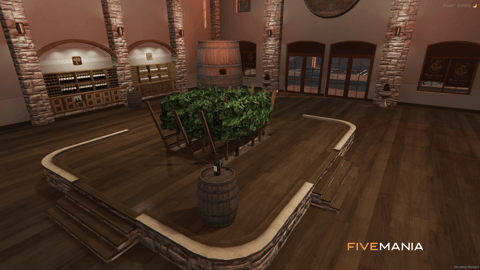 FIVEM Vineyard | Expansive Winery MLO | Interior & Exterior | Production Facilities | Outdoor Patio | Add-On | Optimized | Fivem Ready | High Quality — image 11