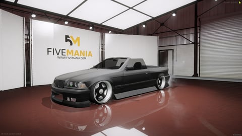 FIVEM E36v | Realistic Convertible Sports Car [Badged] Add-On | Optimized | Fivem Ready | High Quality — image 3