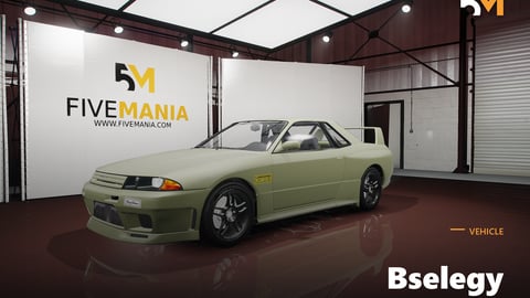 FIVEM Bselegy | Realistic Sports Car [Unbadged] Add-On | Optimized | Fivem Ready | High Quality cover