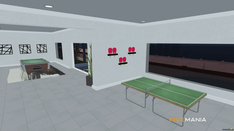 FIVEM Eclipse Rooftop House | Luxury Rooftop House MLO | Interior & Exterior | Pool & Helipad | Add-On | Optimized | Fivem Ready | High Quality — image 11