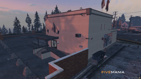 FIVEM Sherif Department V2 | Lore-Friendly Sheriff Department MLO | Interior & Exterior | Custom Props | Add-On | Optimized | Fivem Ready | High Quality — image 5