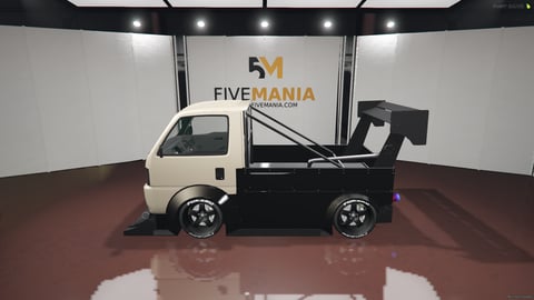 FIVEM Cdy1c | Modified Mini Truck [Unbadged] Add-On | Custom Body Kit | Roll Cage | Animated Exhaust | Add-On | Optimized | Fivem Ready | High Quality, image 7
