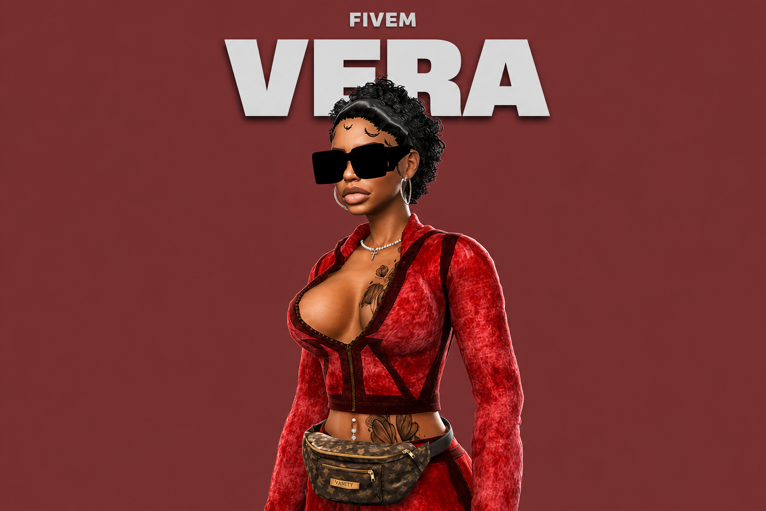 Vera | Female Ped | Multiple Outfits | Optimized & Fivem Ready [Add-On]