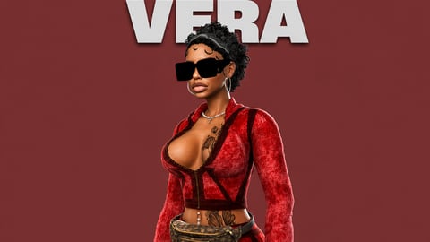 Vera | Female Ped | Multiple Outfits | Optimized & Fivem Ready [Add-On] cover