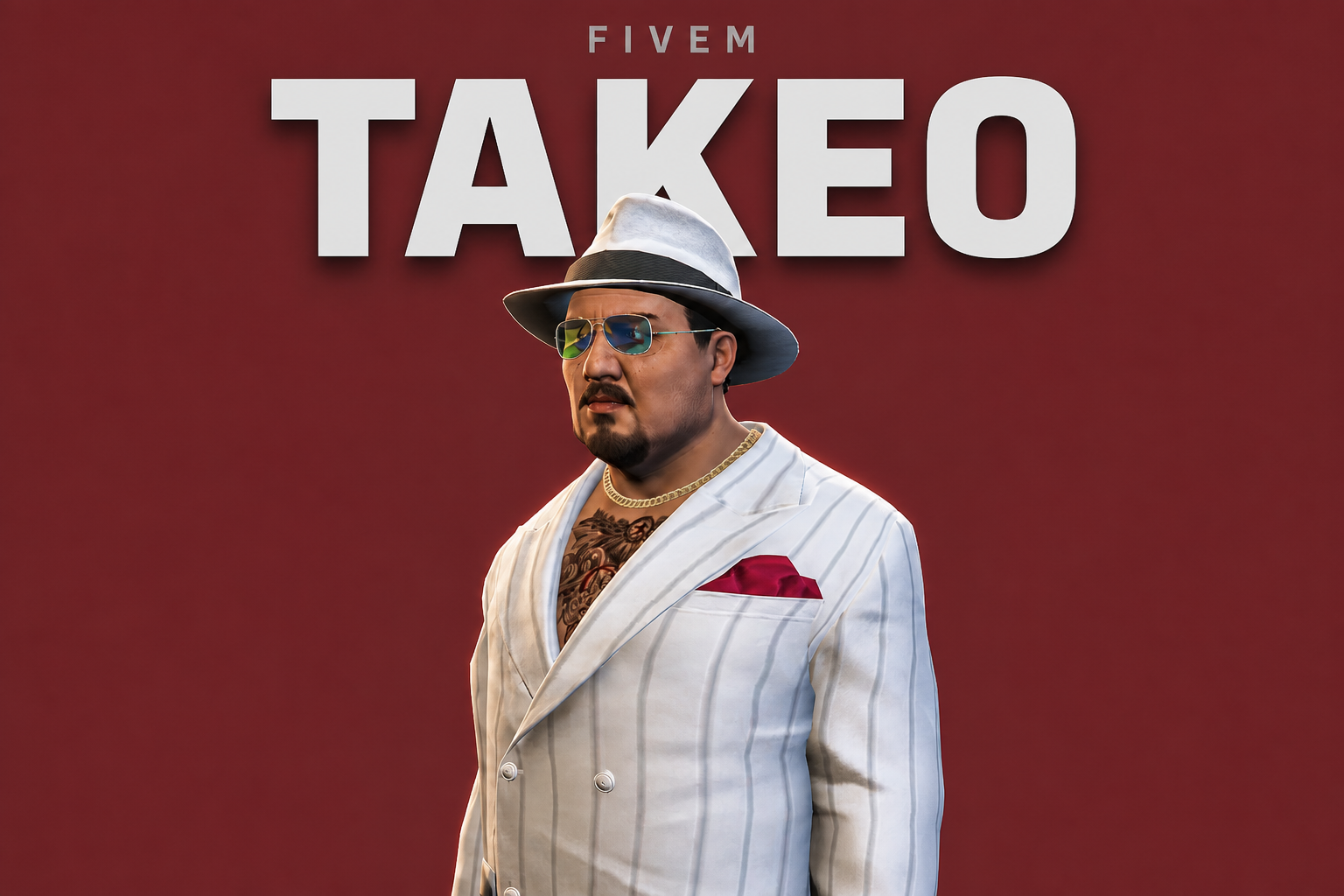Takeo | Male Ped | Multiple Outfits | Optimized & Fivem Ready [Add-On]