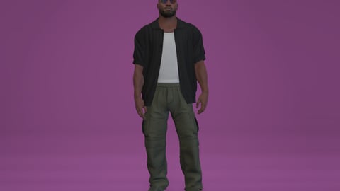 Jean | Male Ped | Multiple Outfits | Optimized & Fivem Ready [Add-On] — image 6