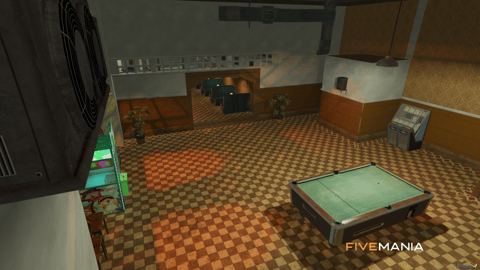 FIVEM Joe Bar Hideout | Unique Bar & Hideout MLO | Interior & Exterior | Multiple Levels | Custom Props | Add-On | Optimized | Fivem Ready | High Quality — image 11