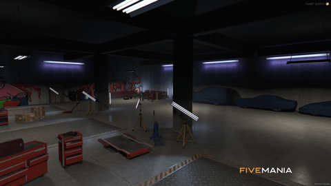 FIVEM Los Santos Customs | Expanded Mechanic Shop MLO | Interior & Exterior | Waiting Area | Storage Room | Add-On | Optimized | Fivem Ready | High Quality — image 21