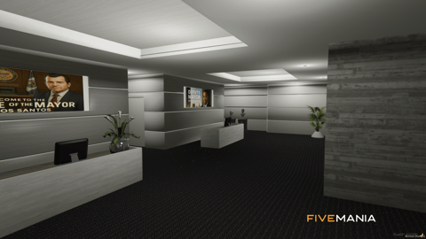 FIVEM Cityhall | Government Building MLO | Interior & Exterior | Multiple Offices | Add-On | Optimized | Fivem Ready | High Quality — image 12