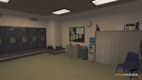 FIVEM Paleto Sherif | Detailed Sheriff's Office MLO | Interior & Exterior | Meeting Rooms | Jail Cells | Reception Area | Add-On | Optimized | Fivem Ready | High Quality — image 17