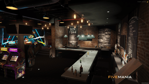 FIVEM Arcade | Vibrant Retro Gaming MLO | Working Arcade Machines | Add-On | Optimized | Fivem Ready | High Quality — image 6