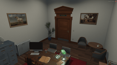 FIVEM Townhall | Grand Civic Building MLO | Interior & Exterior | Offices | Meeting Room | Courtroom | Add-On | Optimized | Fivem Ready | High Quality — image 10