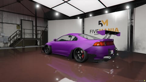 FIVEM Mitsubishi Eclipse (2nd Gen) | Lore Friendly JDM Sports Car | Widebody Kit | Custom Tuning | Optimized | Fivem Ready | High Quality, image 7