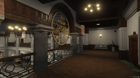 FIVEM Sandy Bank | Custom Bank MLO | Interior & Exterior | Offices | Security Room | Add-On | Optimized | Fivem Ready | High Quality — image 16