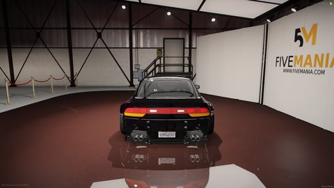FIVEM 240sx | Realistic Sports Car [Unbadged] Add-On | Custom Body Kit | Wide Fenders | Custom Wheels | Pop-Up Headlights | Add-On | Optimized | Fivem Ready | High Quality — image 6