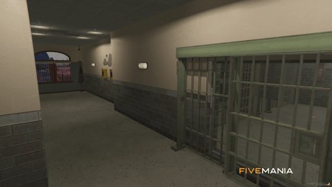 FIVEM Sherif Department V2 | Lore-Friendly Sheriff Department MLO | Interior & Exterior | Custom Props | Add-On | Optimized | Fivem Ready | High Quality — image 14