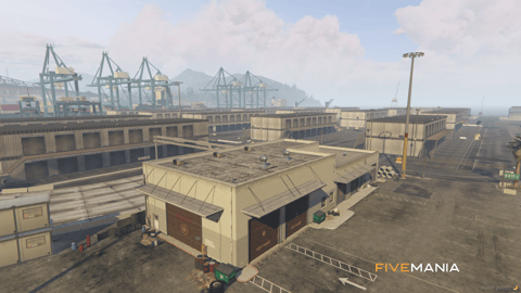 FIVEM Containers Docks | Expansive Dockyard MLO | Multiple Warehouses | Interior & Exterior | Add-On | Optimized | Fivem Ready | High Quality — image 2