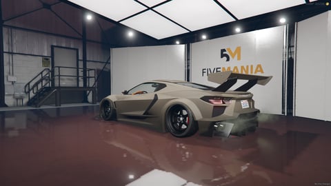 FIVEM Coquette D103 | Sports Car Add-On | Interior & Exterior | Working Lights | Tuning Parts | Animated Doors | Add-On | Optimized | Fivem Ready | High Quality, image 8