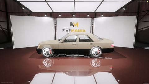 FIVEM Mercedes-Benz E500 | Realistic Luxury Sedan [Unbadged] Add-On | Interior & Exterior | Custom Wheels | Optimized Performance | Fivem Ready | High Quality | Add-On — image 7