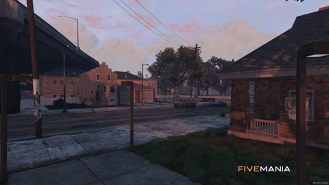 FIVEM Chicago Bridge Hood | Urban Neighborhood Map Edit | Multiple Buildings & Props | Add-On | Optimized | Fivem Ready | High Quality — image 27