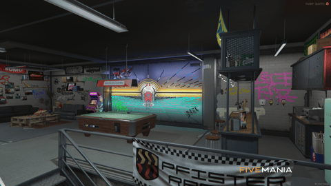 FIVEM Los Santos Customs | Detailed Auto Repair MLO | Interior & Exterior | Custom Props | Tuning Bays | Lounge Area | Add-On | Optimized | Fivem Ready | High Quality — image 8