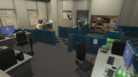 FIVEM Sahp Department | San Andreas Highway Patrol MLO | Interior & Exterior | Add-On | Optimized | Fivem Ready | High Quality — image 23