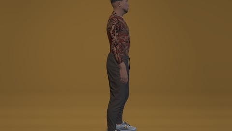 Jiwon | Male Ped | Multiple Outfits | Optimized & Fivem Ready [Add-On] — image 7