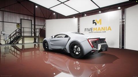 FIVEM Hype | Realistic Sports Car [Unbadged] Add-On | Working Lights | Fivem Ready | High Quality — image 8