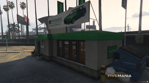 FIVEM Car Rental | Car Rental Business MLO | Interior & Exterior | Custom Props | Add-On | Optimized | Fivem Ready | High Quality — image 3
