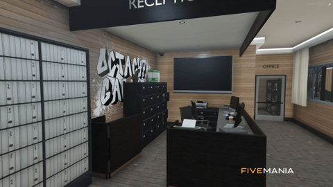 FIVEM Octavista Mechanic | Full-Service Garage MLO | Interior & Exterior | Car Wash | Office & Lounge | Vehicle Lifts | Add-On | Optimized | Fivem Ready | High Quality — image 14