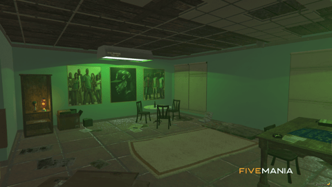 FIVEM Families Gang Hideout | Lore-Friendly Gang Hideout MLO | Interior & Exterior | Custom Props | Gritty Atmosphere | Add-On | Optimized | Fivem Ready | High Quality — image 6