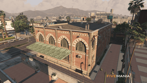 FIVEM Davis Department | Lore-Friendly Police Department MLO | Interior & Exterior | Offices & Jail Cells | Optimized | Add-On | Fivem Ready | High Quality — image 3