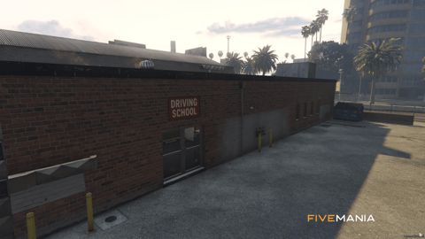 FIVEM Driving School | Functional Business MLO | Interior & Exterior | Classrooms & Offices | Add-On | Optimized | Fivem Ready | High Quality — image 2