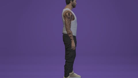 Benji | Male Ped | Multiple Outfits | Optimized & Fivem Ready [Add-On] — image 7
