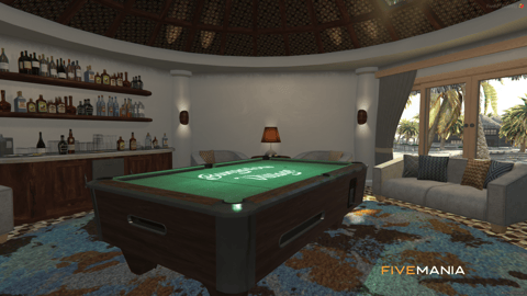 FIVEM Bungalow Village | Tropical Island Village MLO | Multiple Bungalows | Private Pools | Interior & Exterior | Add-On | Optimized | Fivem Ready | High Quality — image 24
