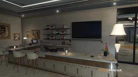 FIVEM V Hotel | Luxury Hotel MLO | Interior & Exterior | Multiple Rooms | Conference Room | Pool Table | Add-On | Optimized | Fivem Ready | High Quality — image 12