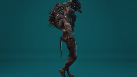 Crush | FiveM Male Ped | Demonic Monster Character | Multiple Outfits | Optimized & Fivem Ready [Add-On], image 6