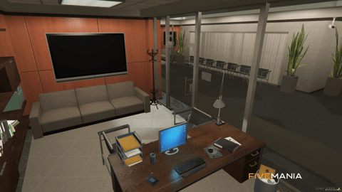 FIVEM Fib Secret Building | Secret Government Facility MLO | Interior & Exterior | Multiple Offices | Armory | Add-On | Optimized | Fivem Ready | High Quality — image 11