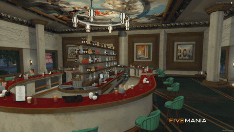 FIVEM Opium Nights Hotel | Luxury Hotel MLO | Interior & Exterior | Multiple Rooms | Custom Props | Add-On | Optimized | Fivem Ready | High Quality — image 8