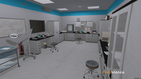 FIVEM Vespucci Hospital | Detailed Hospital MLO | Interior & Exterior | Waiting Rooms | Operating Theatres | Laboratories | Add-On | Optimized | Fivem Ready | High Quality — image 14