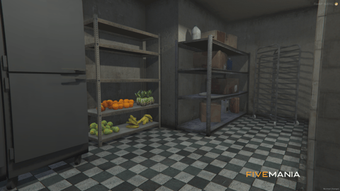FIVEM The Italian Pizza Restaurant | Authentic Dining MLO | Interior & Exterior | Detailed Bar | Kitchen & Storage | Add-On | Optimized | Fivem Ready | High Quality — image 22